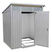 Сарай метал преміум DURAMAX Palladium 199x197x229 см срібло. Гарантія: 20 років