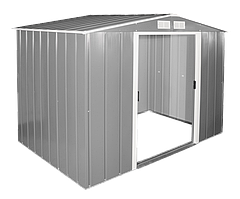 Сарай металевий Duramax ECO 320x241x196 см сірий з білим пофарбована оцинкована сталь