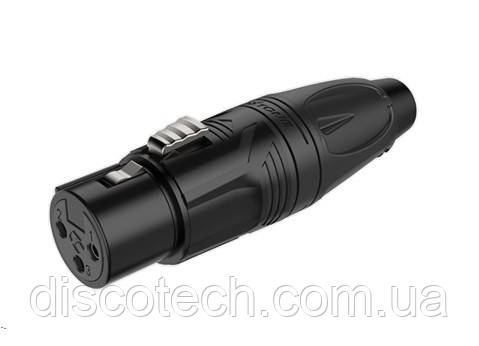 Роз'єм Roxtone RX3F-BG XLR female (мама)