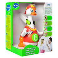 Музичний гусак 828 говорить англійською, співає хіп-хоп пісні, підсвітка, фото 4