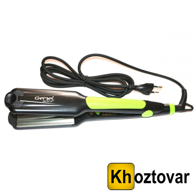 Плойка випрямляч-гофре Gemei GM-2977, фото 1