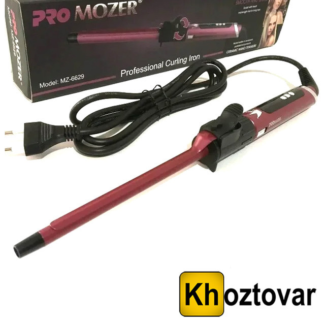 Плойка для волосся афрокудрі Promozer MZ-6629  ⁇  9 мм