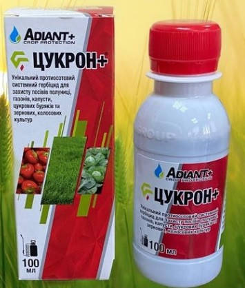Гербіцид Цукрон+ 100мл, ТМ Adiant+, фото 1