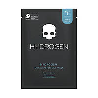 Тканевая маска для лица экстраувлажняющая с маточным молочком Hydrogen Dragon Perfect Mask Royal Jelly 1 шт