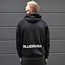 Худі з білим логотипом billie eilish | чорна толстовка біллі айлиш, фото 5