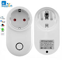 Розумна розетка c Wi-fi управлінням Socket SA-14 10A (6996)