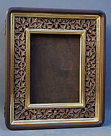 Кіот з різьбленим позолоченим рамою., фото 5