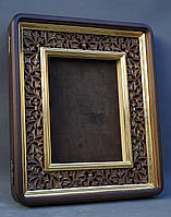 Кіот з різьбленим позолоченим рамою., фото 8