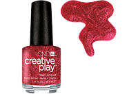 Лак для ногтей CND CreativePlay Crimson Like It Hot #415,бордовый с шиммером