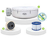 Надувний джакузі СПА Bestway 60013 Lay-Z-Spa 196 х 146 х 66 см (6 місць, 1325 л/ч, Аеро, Led), фото 2