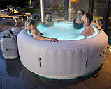 Надувний джакузі СПА Bestway 60013 Lay-Z-Spa 196 х 146 х 66 см (6 місць, 1325 л/ч, Аеро, Led), фото 7