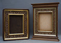 Кіот з різьбленим позолоченим рамою., фото 6