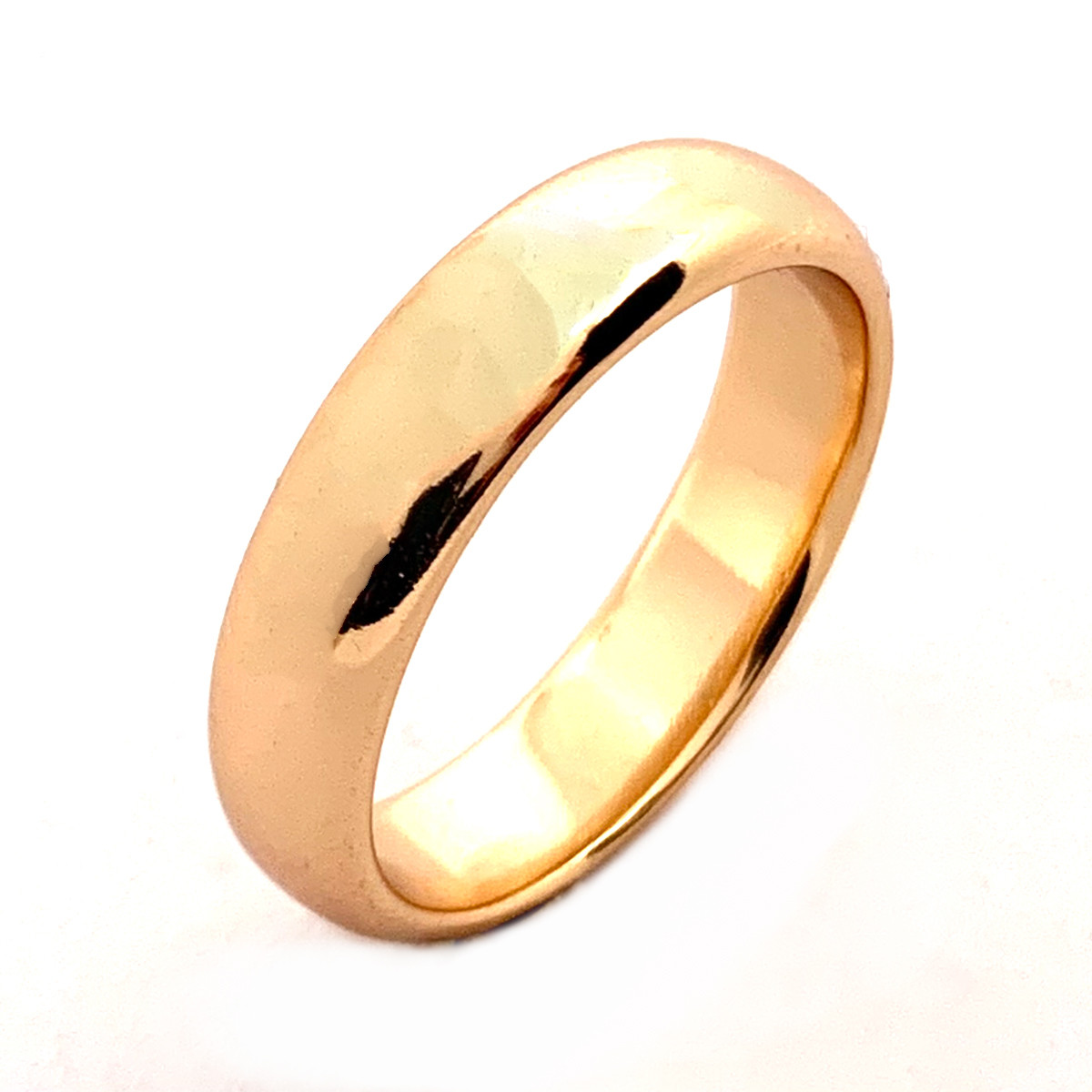 Кільце обручне Xuping з медичного золота, білі фіаніти, позолота 18K, 11977