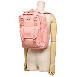 Жіночий рюкзак міський Doughnut Macaroon Pastel рожевий Код 15-0000, фото 3
