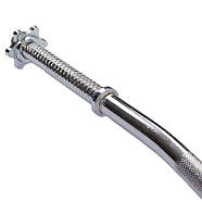 Гриф (l-1,2 м, d — 25 мм, вага 5 кг, замок гайковий) для штанги Класичний Z-подібний, фото 2