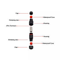 Підводний кабельний з'єднувач CUJ-01, 0.5 мм-4мм, фото 2