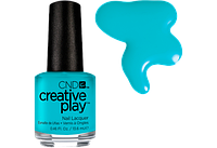 Лак для ногтей CND CreativePlay Drop Anchor #468, ярко-голубой,эмаль