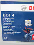 Гальмівна рідина Bosch DOT-4, 5 л (БОШ), фото 4