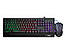 Дротова ігрова клавіатура з динамічною RGB-підсвіткою і мишкою KEYBOARD UKC 4958, фото 5