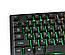 Дротова ігрова клавіатура з динамічною RGB-підсвіткою і мишкою KEYBOARD UKC 4958, фото 2