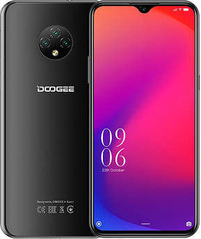 Doogee X95 Pro 4/32 Гб, Android 10, 4350 mAh, 4G, Helio A20, Потрійна камера 13 Мп, Безрамковий дисплей 6.52"