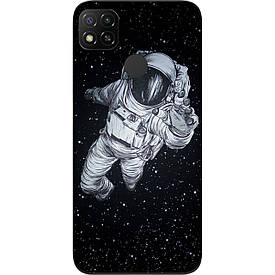 Чохол силіконовий для Xiaomi Redmi 9C з картинкою Космонавт