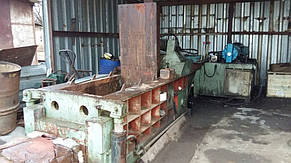 Пресс для пакетирования металлических отходов