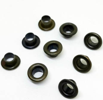 Люверси для взуття 3.5 мм. Люверси канцелярські. Антик (5000 шт/уп)