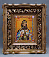 Кіот з різьбленим позолоченим рамою., фото 9