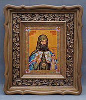 Кіот з різьбленим позолоченим рамою., фото 7