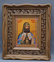 Кіот з різьбленим позолоченим рамою., фото 2