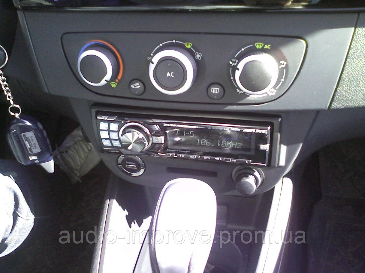 Переходная рамка 1Din для Renault Megane III 08-> Fluence 09-> 1-DIN - фото 4 - id-p1355697539