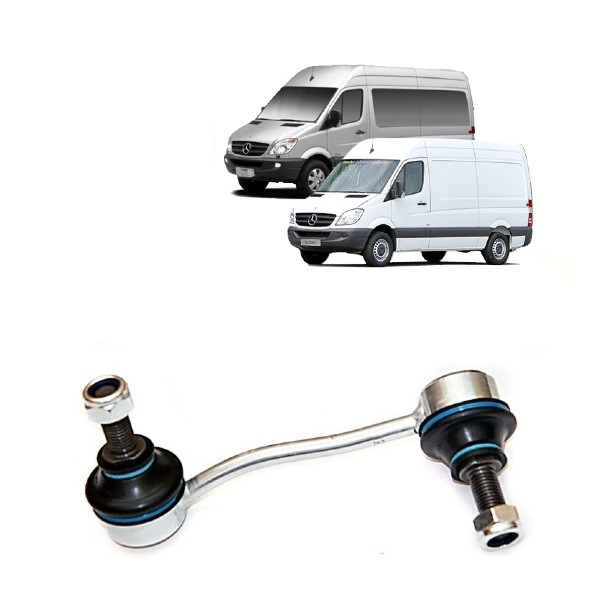 Mercedes Sprinter 906 (з 2006...) Посилена стійка тяга стабілізатора (передня ліва). Гарантія 12 місяців!, фото 1