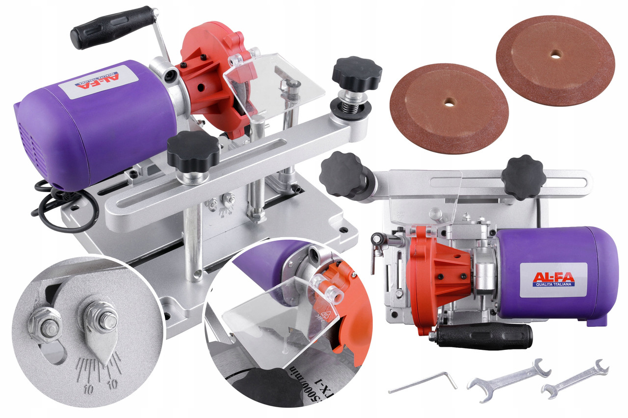 Верстат для заточування победитових дисків,пил AL-FA ALS8 Гарантія 1 рік