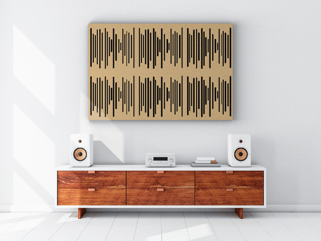 Vicoustic VicPattern Ultra Wavewood звукопоглощающая и отражающая панель