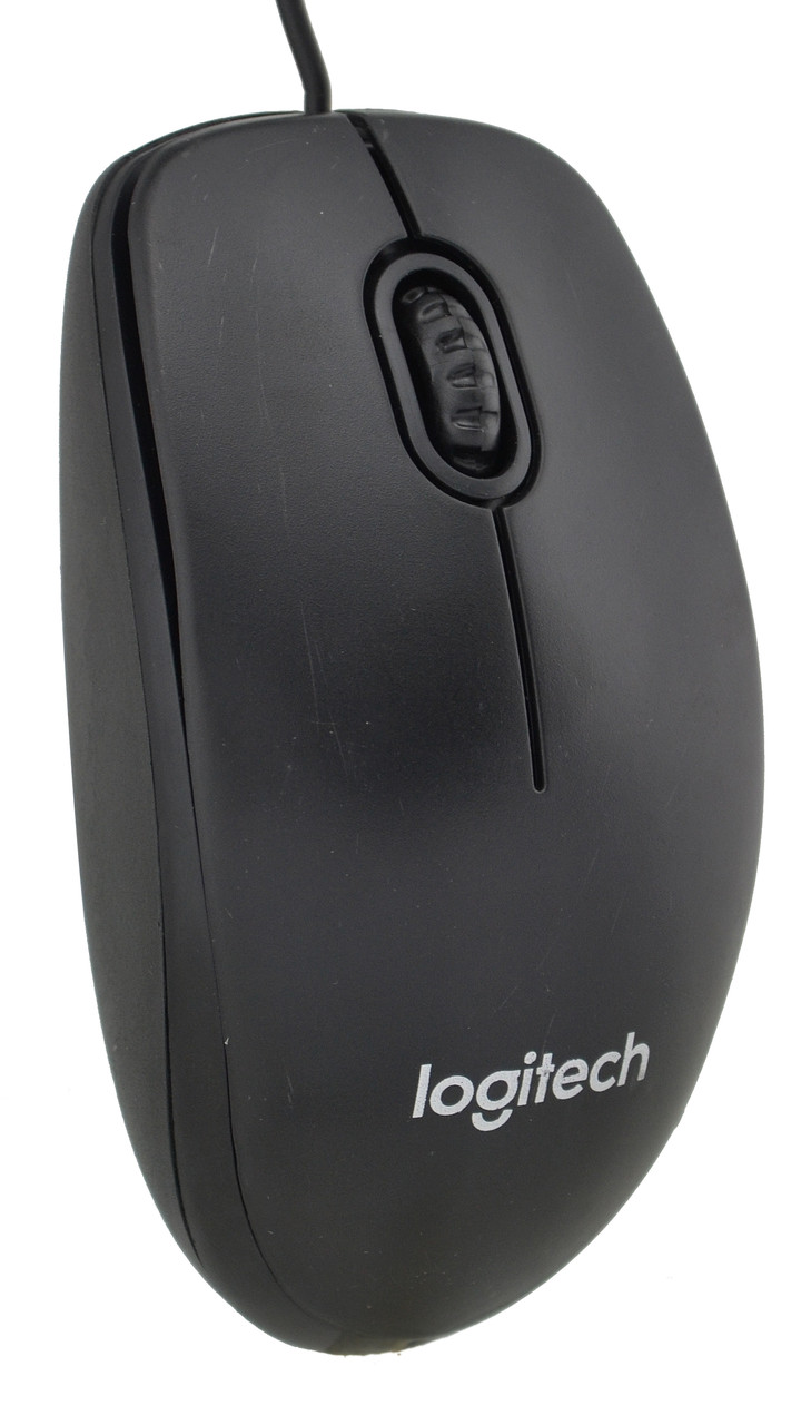 Мышка проводная Logitech B100 Black (36226)