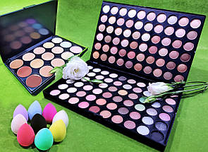 Тіні для повік 120№4 + Коректори 15 + спонж