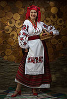 Український національний жіночий костюм в етнічному стилі № 158