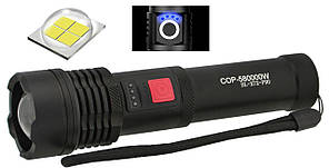 Ручний тактичний ліхтарик COP BL-X72-P90 Black (7316)