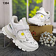 Кросівки дитячі білі на дівчинку Kimboo 26-31, фото 5