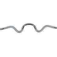 Гриф (l-1,2 м, d — 28 мм, вага 7 кг, замок гайковий) для штанги Класичний Z-подібний, фото 2