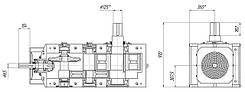 Редуктор каніцескоциліндричний КЦ2-755