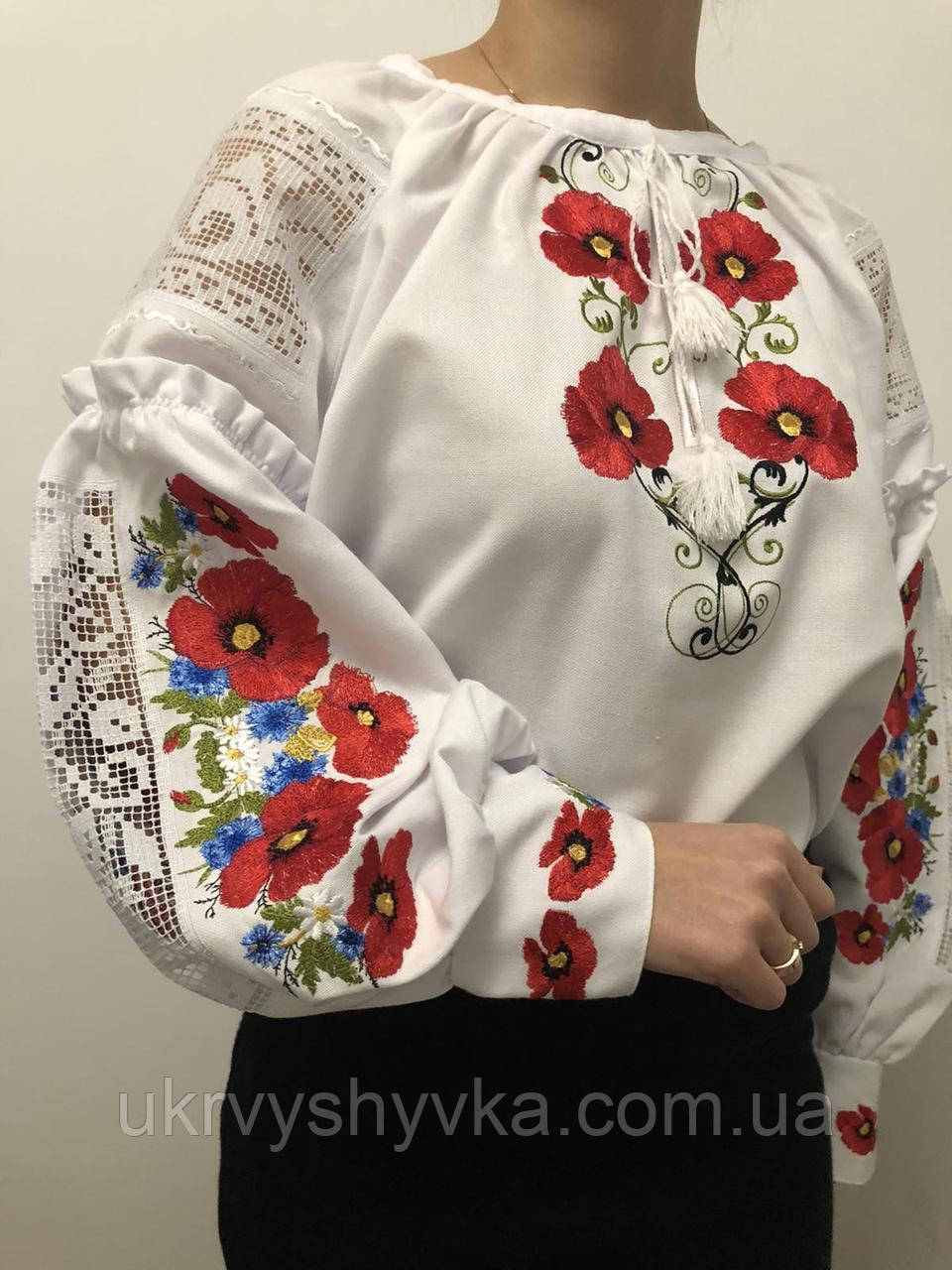 Жіноча блузка "Маки"