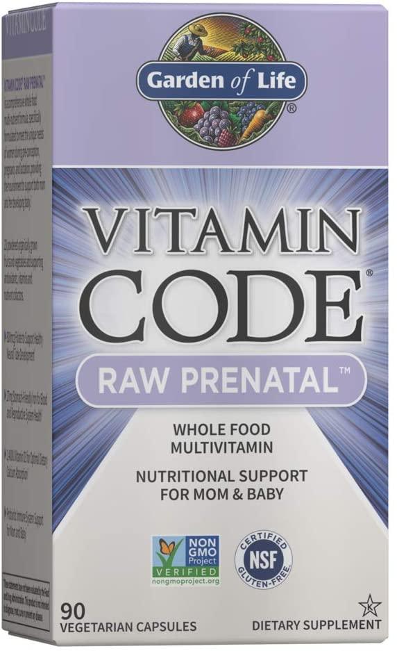 Вітаміни для вагітних Garden of Life Vitamin Code Raw Prenatal Multivitamin 90 капсул