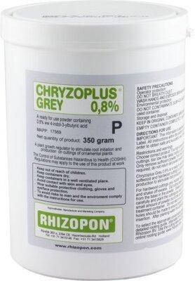 Хризоплюс сірки / Chryzoplus Grey (0,8%) укорінювач, 350г — кращий укорінювач для рослин Rhizopon BV, фото 2