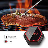 Термометр кулінарний Bluetooth для гриля INKBIRD IBT-6XS, 4 датчика, фото 5