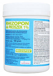 Ризопон синій/Rhizopon Powder AA (1%) укорінювач, 100 г — найкращий укорінювач для рослин Rhizopon BV