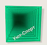 Дзеркало з ефектом нескінченності 3D Затишок-Спорт. (Квадратне) Для сенсорної кімнати., фото 4