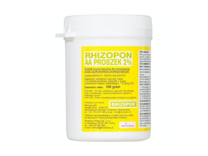 Коренеутворювач «Різопон жовтий» (Rhizopon Powder АА, 2%), 100г