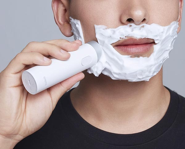 Электробритва Xiaomi SMATE Portable Turbine Electric Razor White (ST-R101) - фото 5 - id-p1355876529